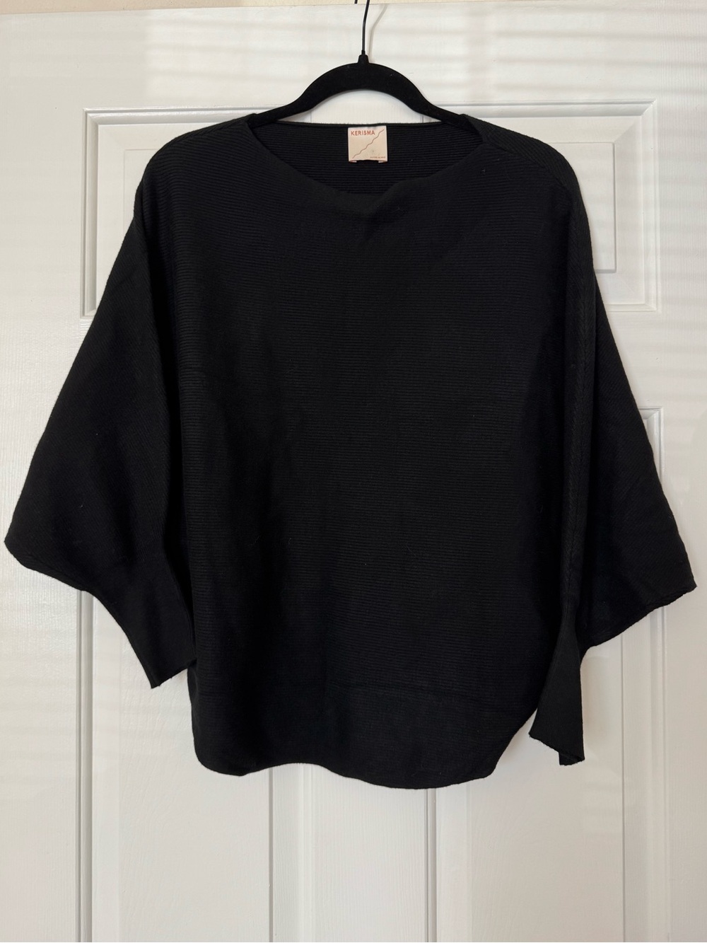 Kerisma Ribbed Black Sweater